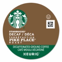 Starbucks Pike Place Decaf Coffee K-Cups Pack 24/Box 011111161