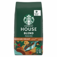 Starbucks House Blend Medium Roast Whole Bean Coffee Perspective: Main