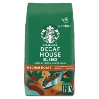 Starbucks Decaf House Blend Medium Roast Ground Coffee Perspective: Main