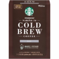 Starbucks® Cold Brew Pitcher Packs Ground Coffee Perspective: Main