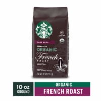 Starbucks® Organic French Dark Roast Ground Coffee Perspective: Main