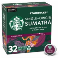Starbucks® Sumatra Dark Roast K-Cup Coffee Pods