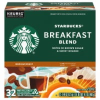 Starbucks Breakfast Blend Medium Roast K-Cup Coffee Pods Perspective: Main