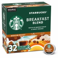 Starbucks® Breakfast Blend Medium Roast K-Cup Coffee Pods