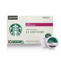 Starbucks 2X Caffeine Dark Roast K-Cup Coffee Pods Perspective: Main
