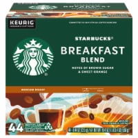 Starbucks Breakfast Blend Medium Roast K-Cup Coffee Pods Perspective: Main