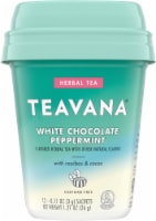 Teavana® White Chocolate Peppermint Herbal Tea Sachets Perspective: Main
