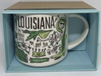Starbucks Been There Series Collection Louisiana Coffee Mug Perspective: Main