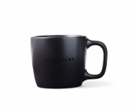 12oz Black/ Bronze Brand Handle Mug