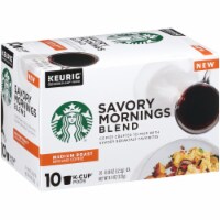 Starbucks Savory Mornings Blend Medium Roast Coffee K-Cup Pods Perspective: Main