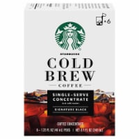 Starbucks® Signature Black Cold Brew Coffee Concentrate Perspective: Main