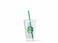 Starbucks Core Plastic Cold Cup - Clear