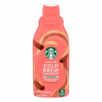 Starbucks Sweetened Brown Sugar Cinnamon Cold Brew Concentrate Perspective: Main