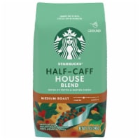Starbucks® Half-Caff House Blend Medium Roast Ground Coffee Perspective: Main