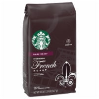 Starbucks® French Roast Dark Roast Ground Coffee Perspective: Main