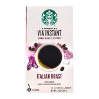 Starbucks VIA Dark Roast Italian Roast Coffee Packs