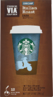 Starbucks VIA Italian Roast Coffee Single-Serve Packets