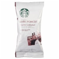 Starbucks SBK11018192 Coffee Ground Single Pot Caffe Verona 2.5 oz PK 18- BX Dark