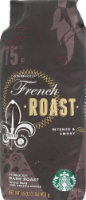 Starbucks® French Roast Dark Roast Whole Bean Coffee Perspective: Main