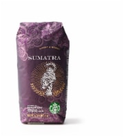 Starbucks Sumatra Dark Roast Whole Bean Coffee