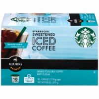 Starbucks Sweetened Iced Coffee K-Cup Perspective: Main