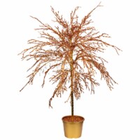 CMI 3.8' Potted Crystallized Glitter Full Artificial Christmas Tree - Unlit