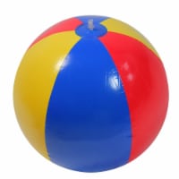 Swim Central 31482162 24 in. Inflatable Beach Ball Swimming Pool Toy, Red & Blue