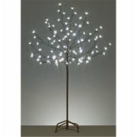 NorthLight 6 ft. LED Lighted Cherry Blossom Flower Tree- Warm White Lights