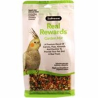 Zupreem 680045 6 oz Real Rewards Garden Mix Medium Bird Treats