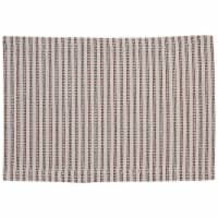 Park Designs Holiday Tree Stripe Placemat Set- White
