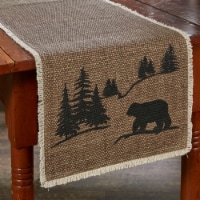 Park Designs Bear Scene Table Runner 13  x 54