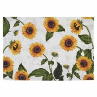 Park Designs Sunflower Toile Placemat Set - Off-White