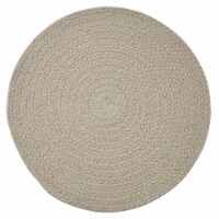 Split P Essex Round Placemat Set - Pebble