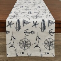 Split P Captain's Quarters Natural Table Runner 15  x 72