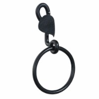 Park Designs Hammered Leaf Ring Hook - Set of 2