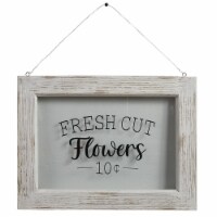 Park Designs Farmhouse Framed Glass - Fresh Cut Flowers