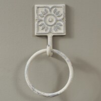Park Designs Distressed Tile Ring Hook - Set of 2