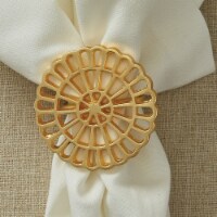 Split P Kai Medallion Napkin Ring Set