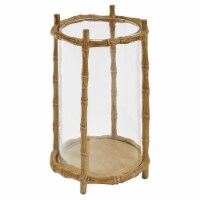 Park Designs Bamboo Cast Metal Pillar Holder