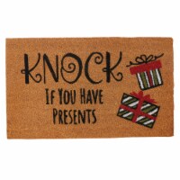 Split P Knock If You Have Presents Doormat 1'6''x2'6''
