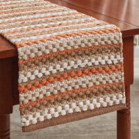 Park Designs Pumpkin Seed Chindi Table Runner 13X36