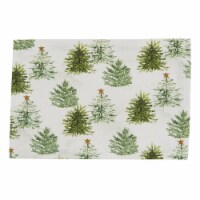 Split P Rustic Christmas Trees Placemat Set of 4