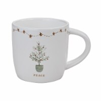 Split P Rustic Christmas Peace 16 Oz Mug - Set of 4