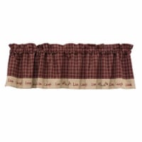 Park Designs Sturbridge Live Lined Valance 60 X 14