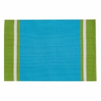 Split P Cargo Stripe Placemat Set - Aqua