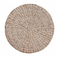 Split P Braided Hyacinth Round Placemat Set of 4