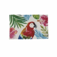 Split P Tropical Paradise Parrot Placemat Set - White