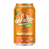 Evolution Fresh® Orange Squeeze Organic Real Fruit Soda Perspective: Main