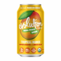 Evolution Fresh® Tropical Mango Organic Real Fruit Soda Perspective: Main