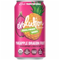 Evolution Fresh® Pineapple Dragon Fruit Organic Real Fruit Soda Perspective: Main